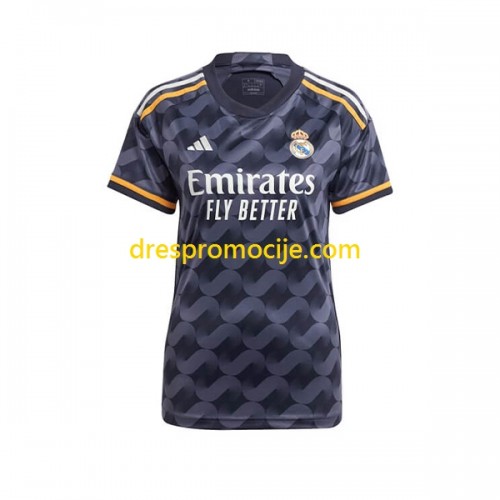 Real Madrid Dres Ženska Gostujući 2023/2024 Kratkih Rukava Real Madrid Dres Ženska Gostujući 2023/2024 Kratkih Rukava